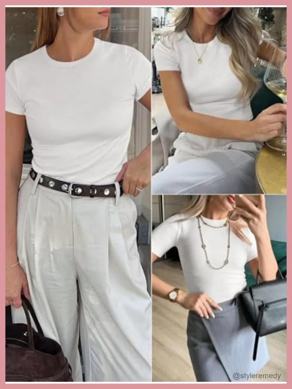 Short Sleeve Crewneck Ribbed Knit Slim Fit Shirt Summer Top Basic Tee